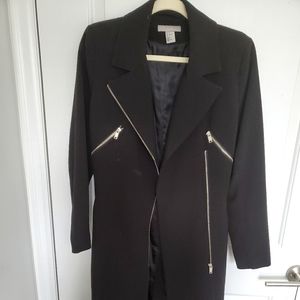 H&M black trench